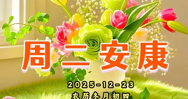 週二早安圖片|只有健康在，幸福纔會來