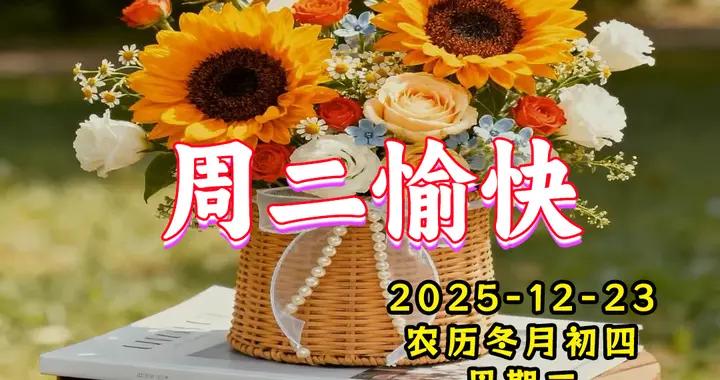 週二早安圖片|願你一路向陽，一路芬芳！