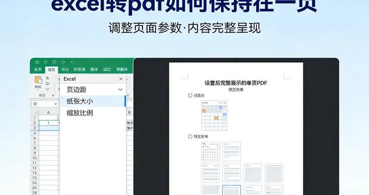 Excel轉PDF如何保持在一頁？分享5個實用方法