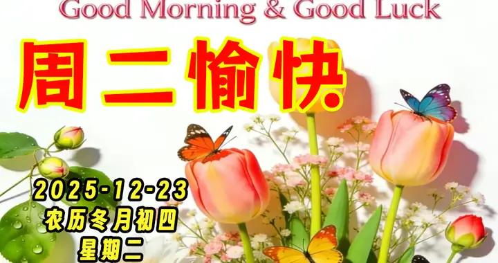 週二早安圖片|緣分，讓我們相遇；真情，換來了珍惜