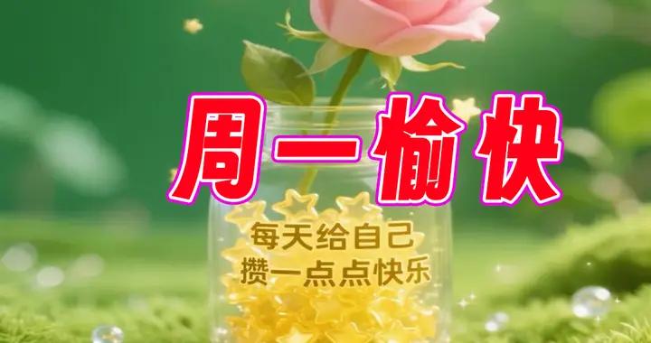 週一早安愉快|心有陽光，好運自然來