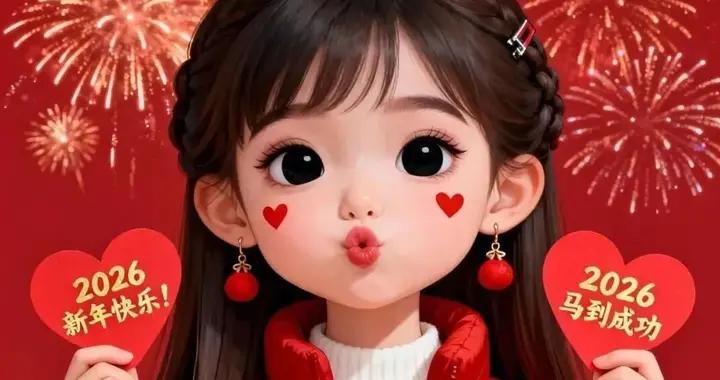 女生頭像| 2026新年敲旺好運頭像