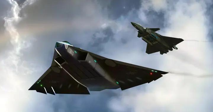 殲36雙機編隊亮相，六代機首場“雙重奏”，美媒哀嘆技術代差落後