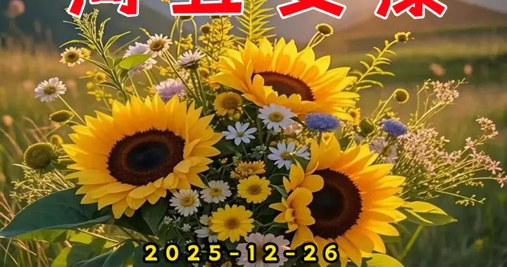 週五早安圖片|清晨喜洋洋，福壽安康伴身旁