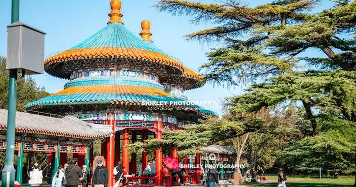 北京天壇內的奇特建築，從中南海移來，爲國內古建中僅存的一例