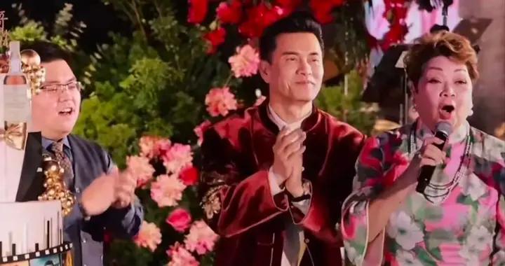 呂良偉70大壽：楊受成彎腰舉杯、章小惠胖出水桶腰、王晶鍋蓋頭