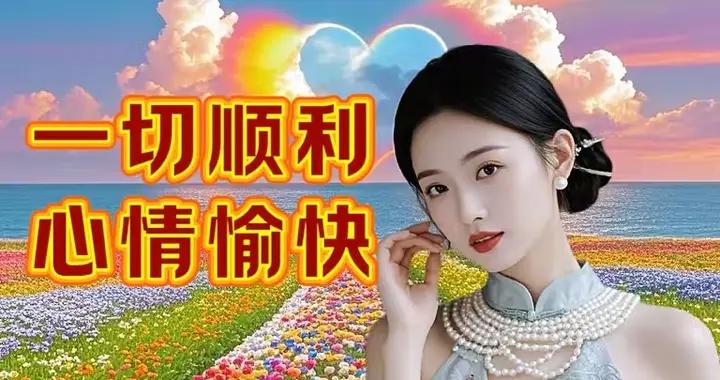 時刻牽掛未曾改，新的一日祈願在，心想事成好運來。早上好