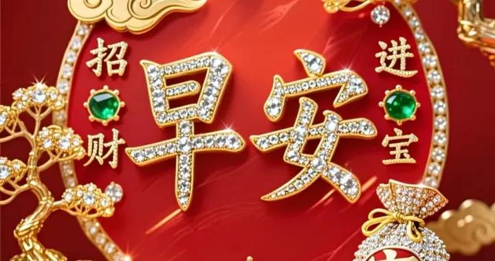 人名：招財進寶問候美圖