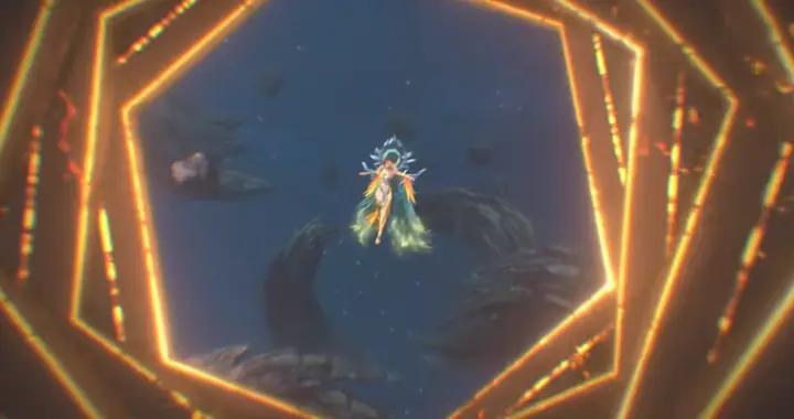 蕭炎鳳凰談判，以三人質相威脅，鳳凰跟三龍島毀約，鳳清兒自閉了