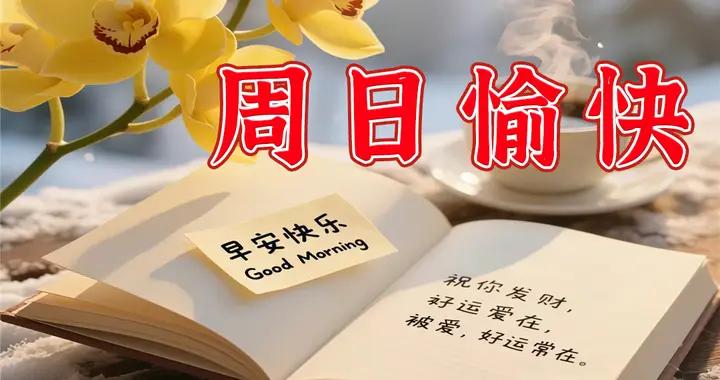 週日早安圖片|寄一串深深的祝福，分分秒秒都是平安吉祥