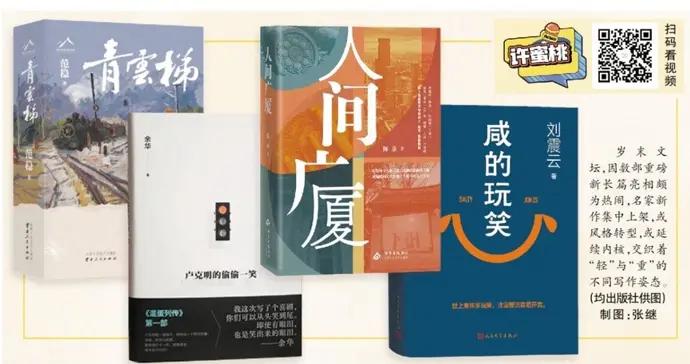 文壇名家新作齊發，誰會“笑”到最後？