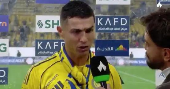 C羅：我們必須保持現在的狀態，賽季中途還決定不了冠軍歸屬