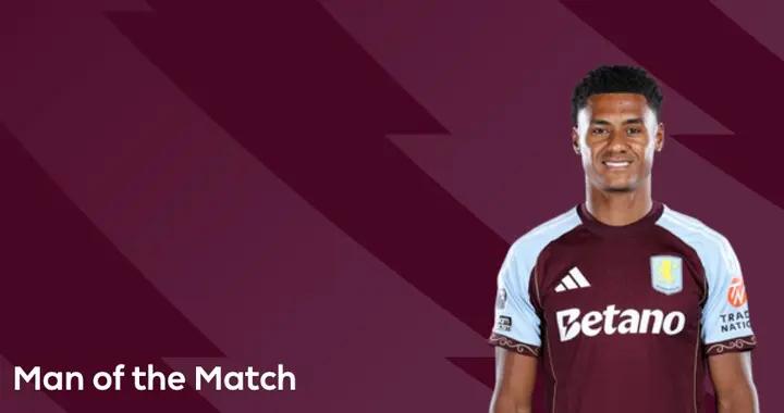 替補完成梅開二度，沃特金斯當選維拉2-1客勝切爾西全場最佳