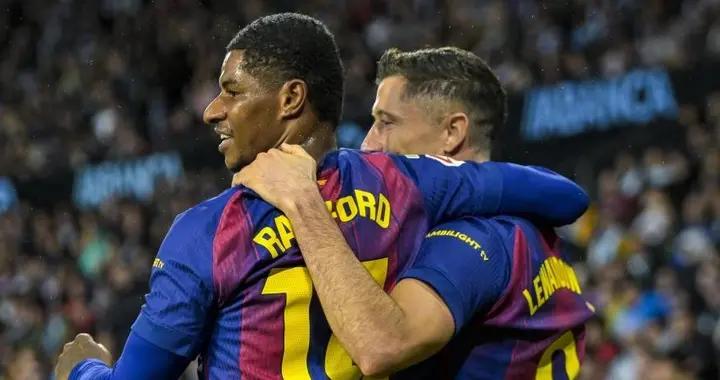 世體調查萊萬和拉什福德該留誰：萊萬支持率31.6%，後者54.6%