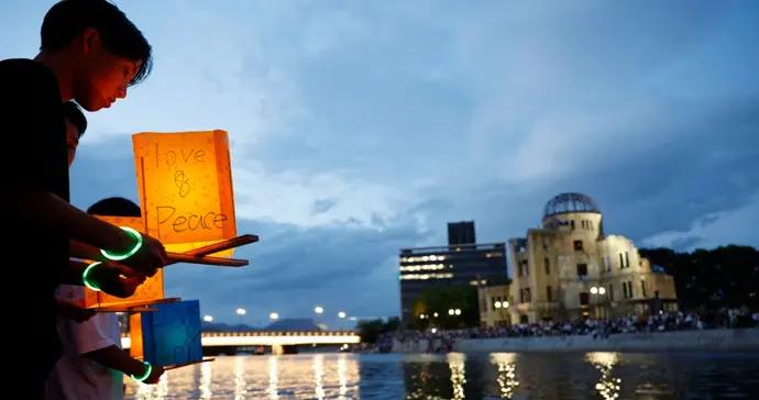 2025現場丨廣島和平紀念公園鐘聲裏的雜音